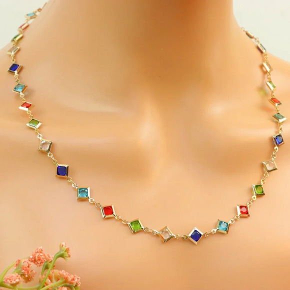 "New Beautiful Design Necklace Chain for Women/Girls, Gift, N548 - Picture 4 of 10